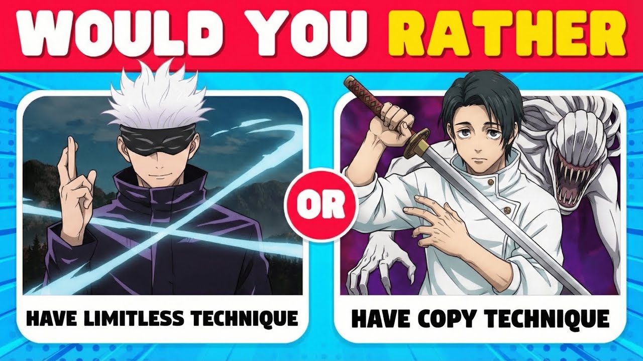 Would You Rather? (JJK Season 3: Culling Game Special) 💀