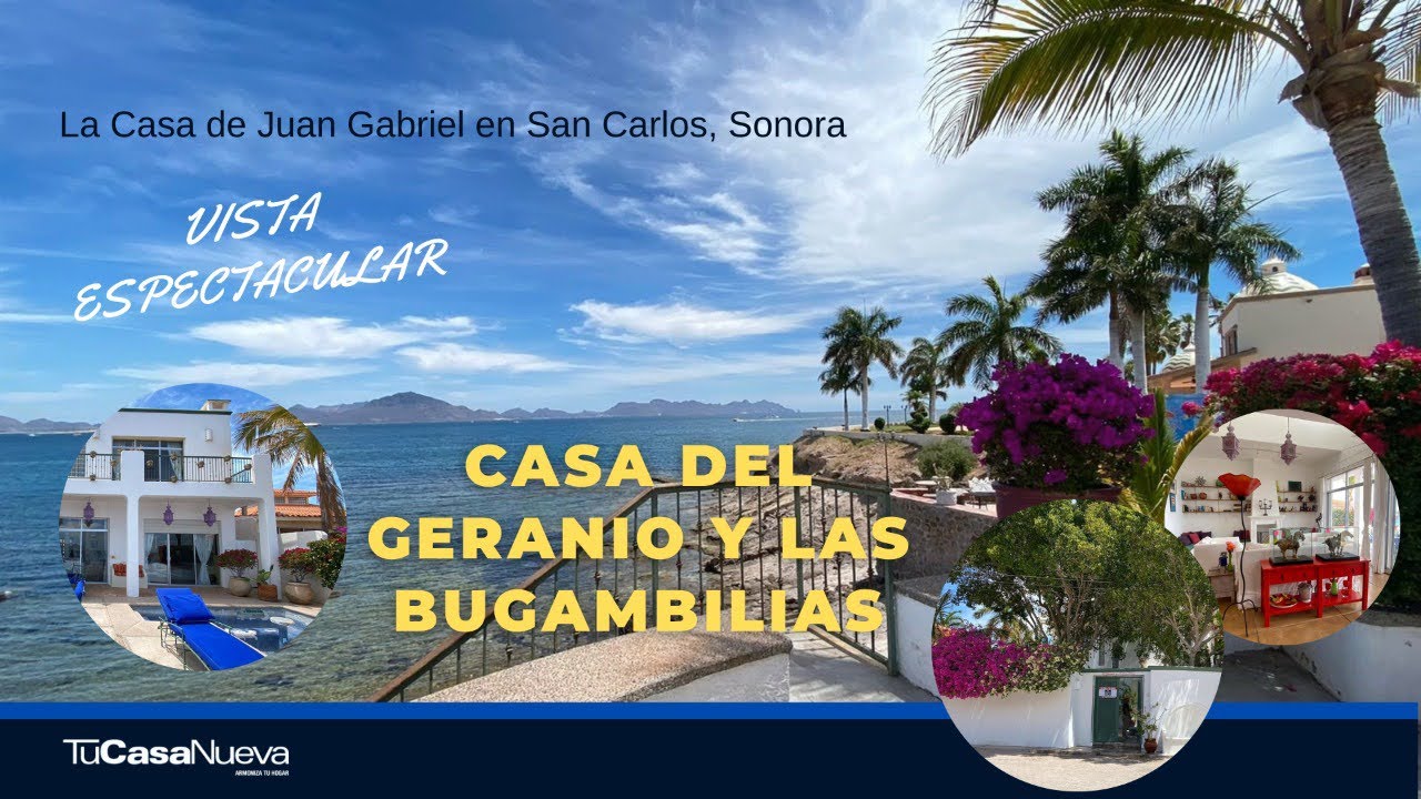 Casa de Juan Gabriel con vista espectacular de San Carlos, Sonora