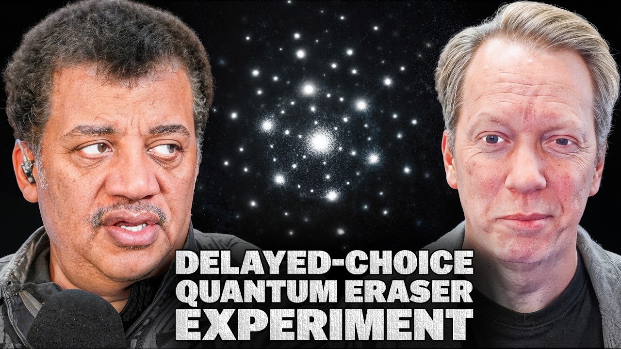 Sean Carroll Explains the Delayed-Choice Quantum Eraser Experiment