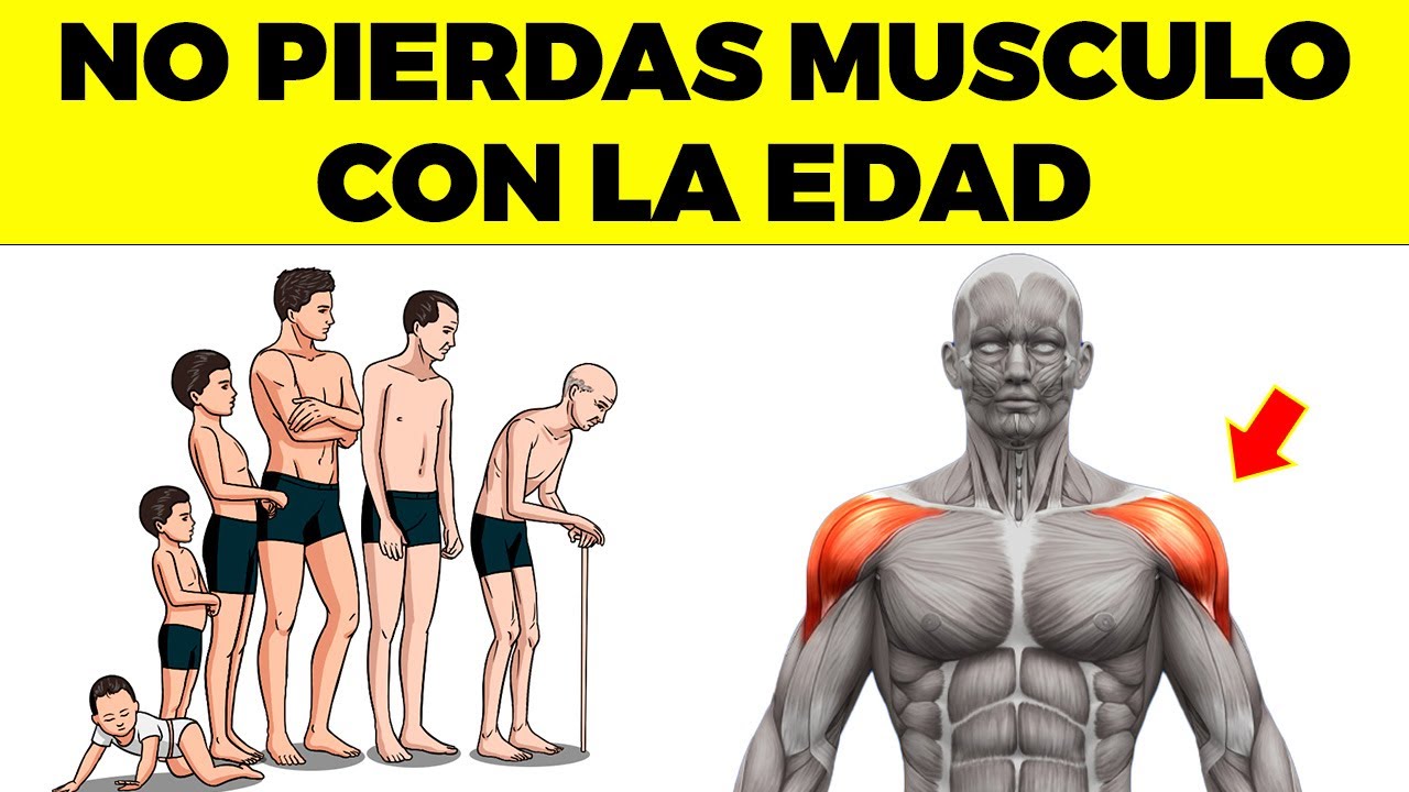 RETRASA EL ENVEJECIMIENTO: Cómo evitar la pérdida de músculo y hueso después de los 40s