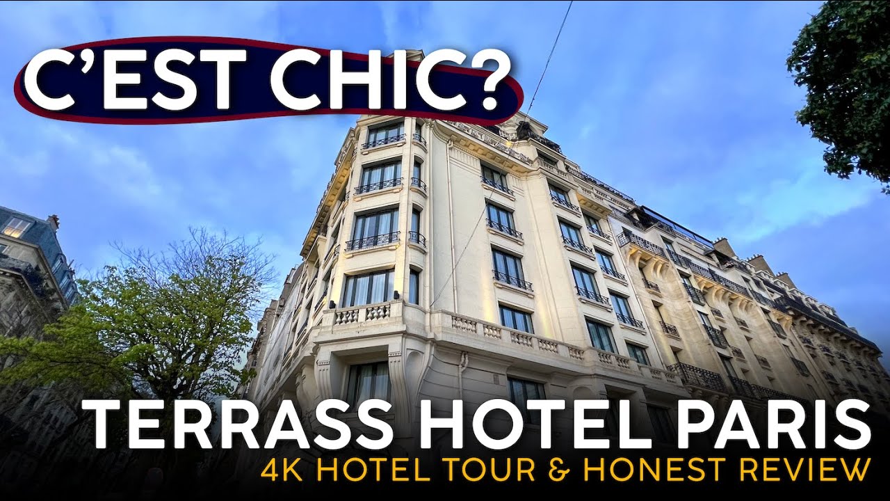 ОТЕЛЬ TERRASS, Париж, Франция 🇫🇷【4K тур по отелю и честный отзыв】Очаровательный бутик-отель на Мо...