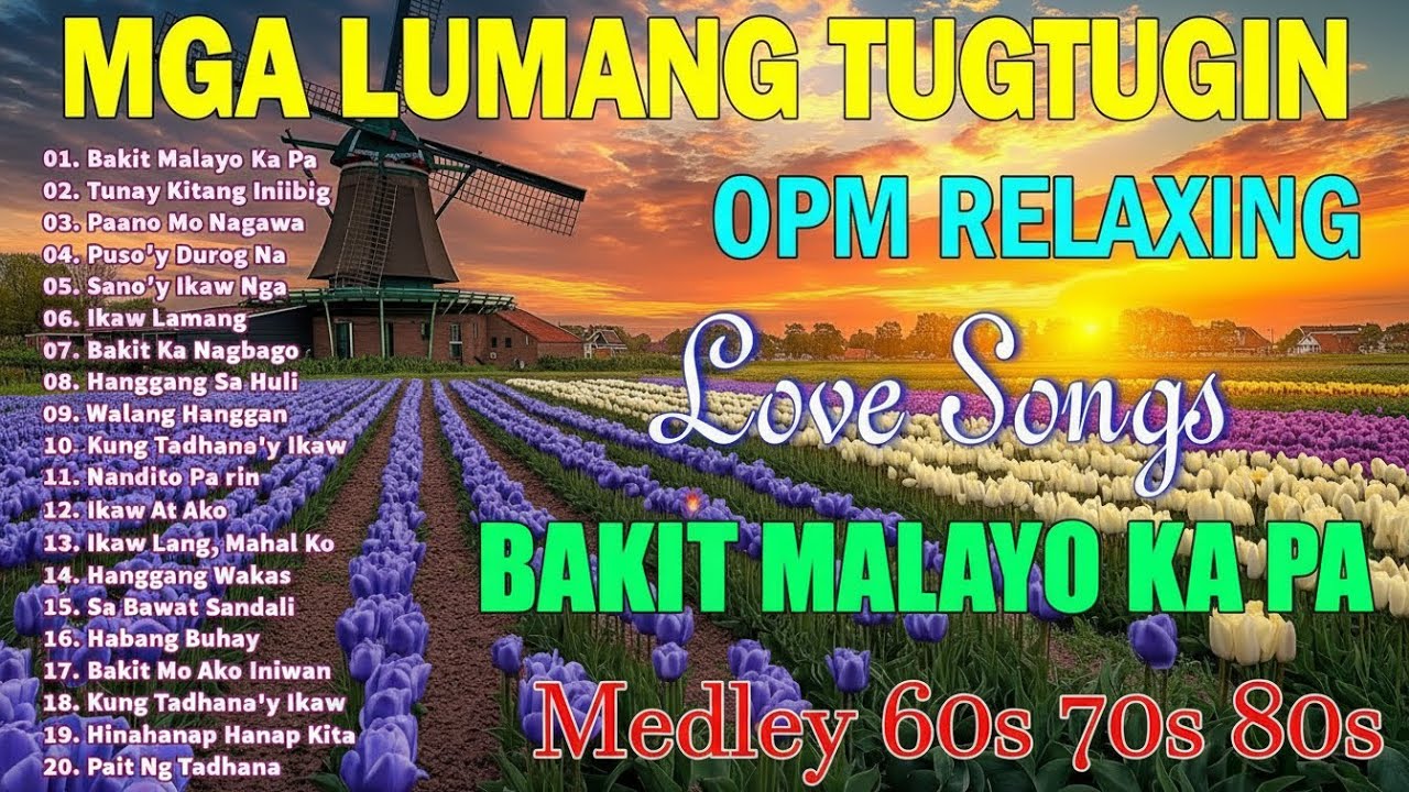 Tagalog Love Songs 80's 90's 🎶 Opm Masarap Balikan🎼 OPM Songs 🌹 Pure Tagalog Pinoy Old Love Songs#01