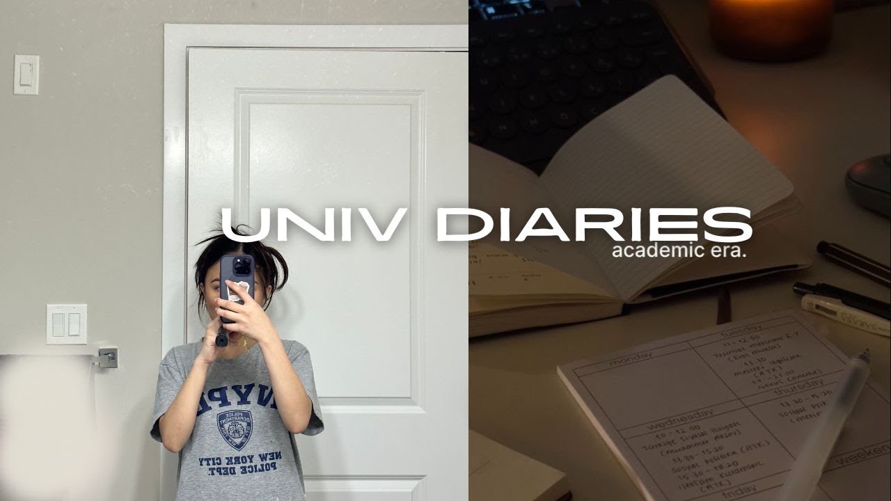 university diary 📚 | morning routine, haul, shopping, studying 😴