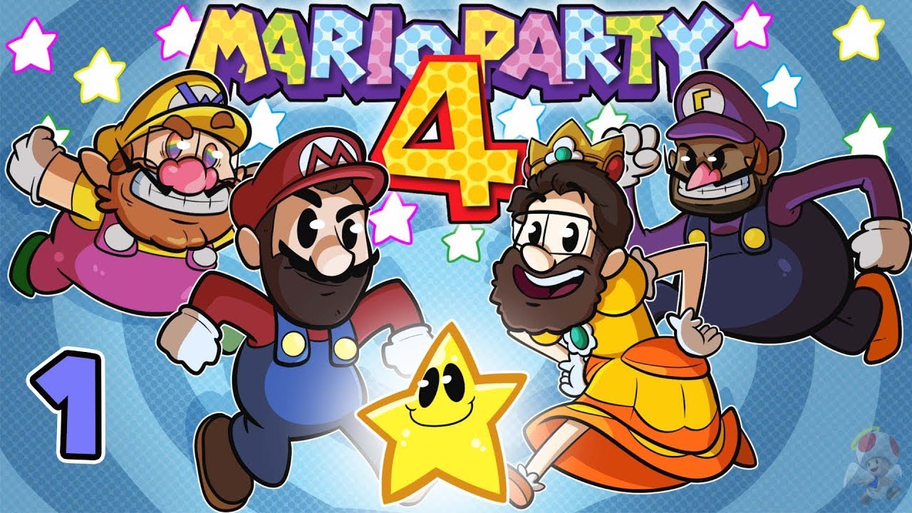 Mario Party 4 | Let’s Play Ep. 1 | Super Beard Bros.