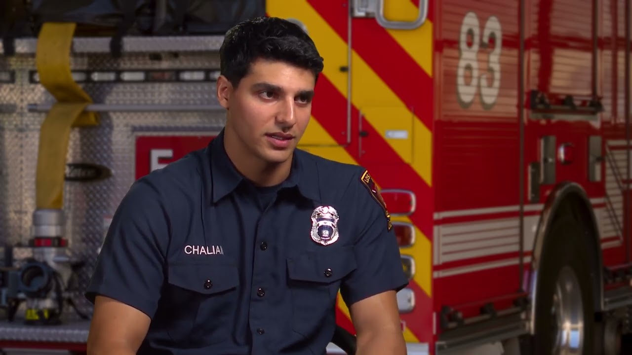 Seconds from Disaster: LAFD Firefighters Free Woman from Burning Encampment