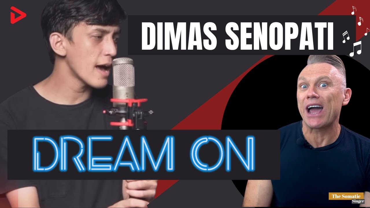 Dimas Senopati sings Dream On by Aerosmith! TheSomaticSinger REACTS!!