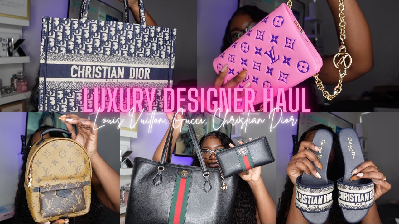 Luxury Designer Haul Ft Dossier