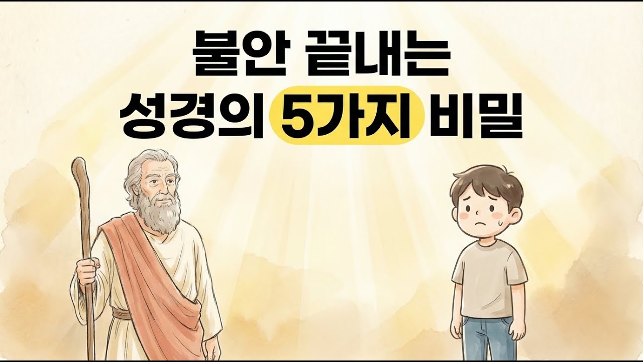 불안을 완전히 끝내는 성경 말씀 - 지금 당장 시청하세요