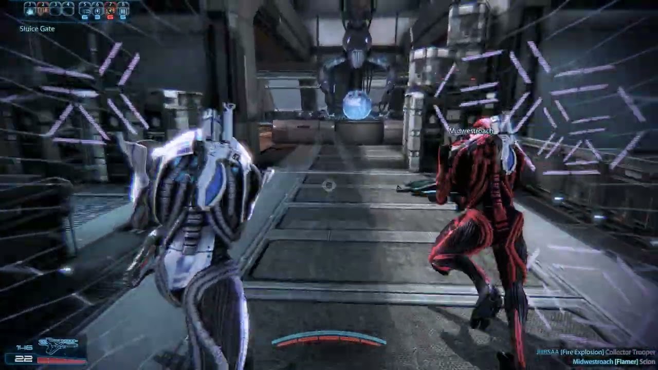 Mass Effect 3 Geth Trooper Soldier, Firebase Hydra - Collector, Gold.(Sub 20)