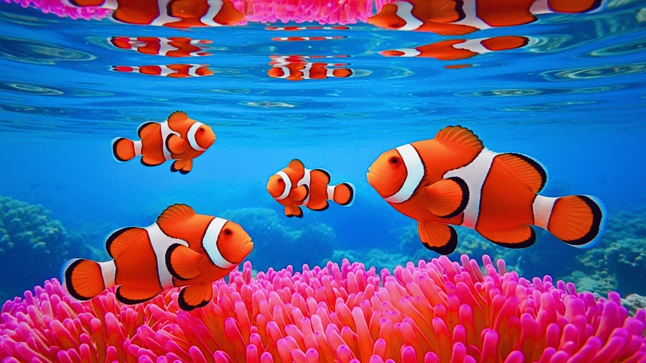 The Best 4K Aquarium 🐠 Discover Stunning Jellyfish,Vibrant Coral Reefs & Exotic Ocean Life