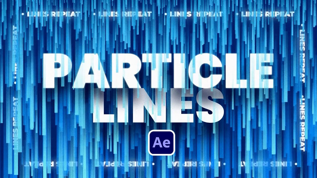 Create Infinity Line Particle Effects in After Effects | Tutorial