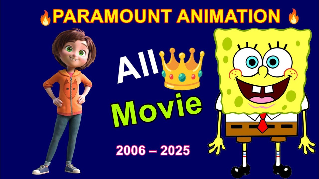 Every Paramount Animation Movie Ever Released