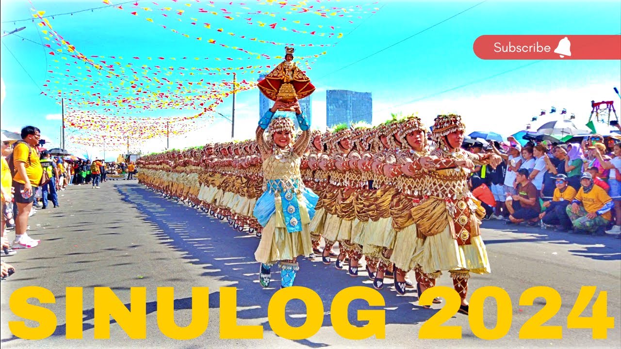 SINULOG FESTIVAL 2024 GRAND PARADE CEBU PHILIPPINES