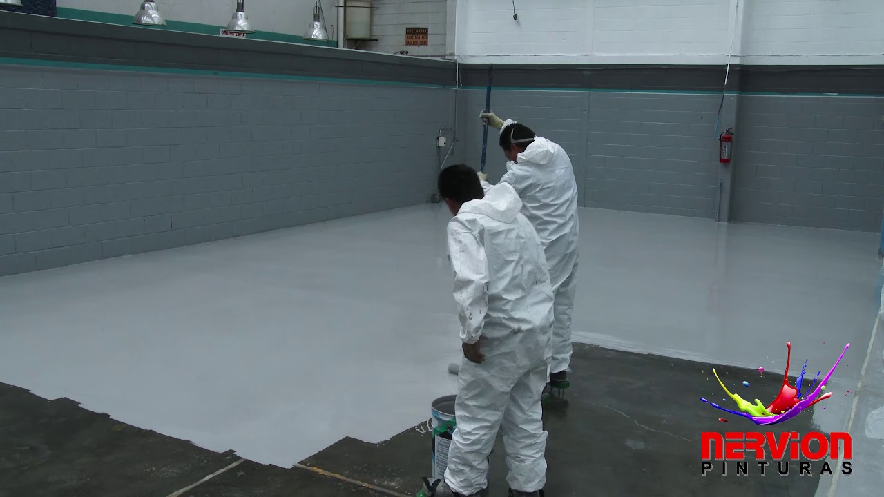 Como pintar un piso de cemento paso a paso - pintura de poliuretano de alta resistencia para pisos