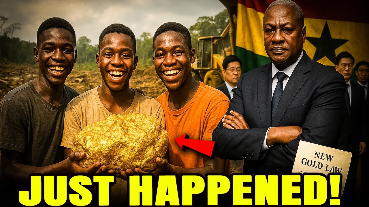 World’s Biggest Gold Rock Found in Ghana Sparks A National Uprising