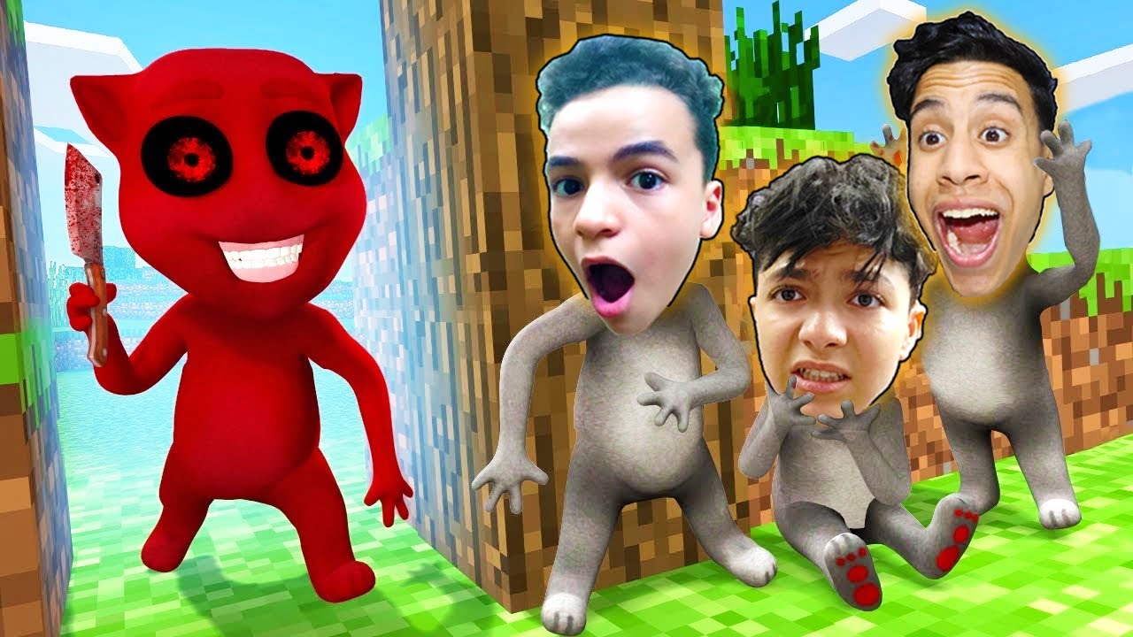 لعبة الغميضة التحول و الهروب من توم النسخة المرعبة مع اصدقائي..! 😱🔥