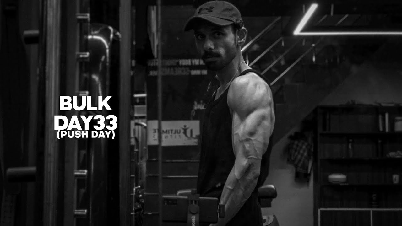 BULK DAY 33 | Chest Focused | Raw Bulking Series | 2025