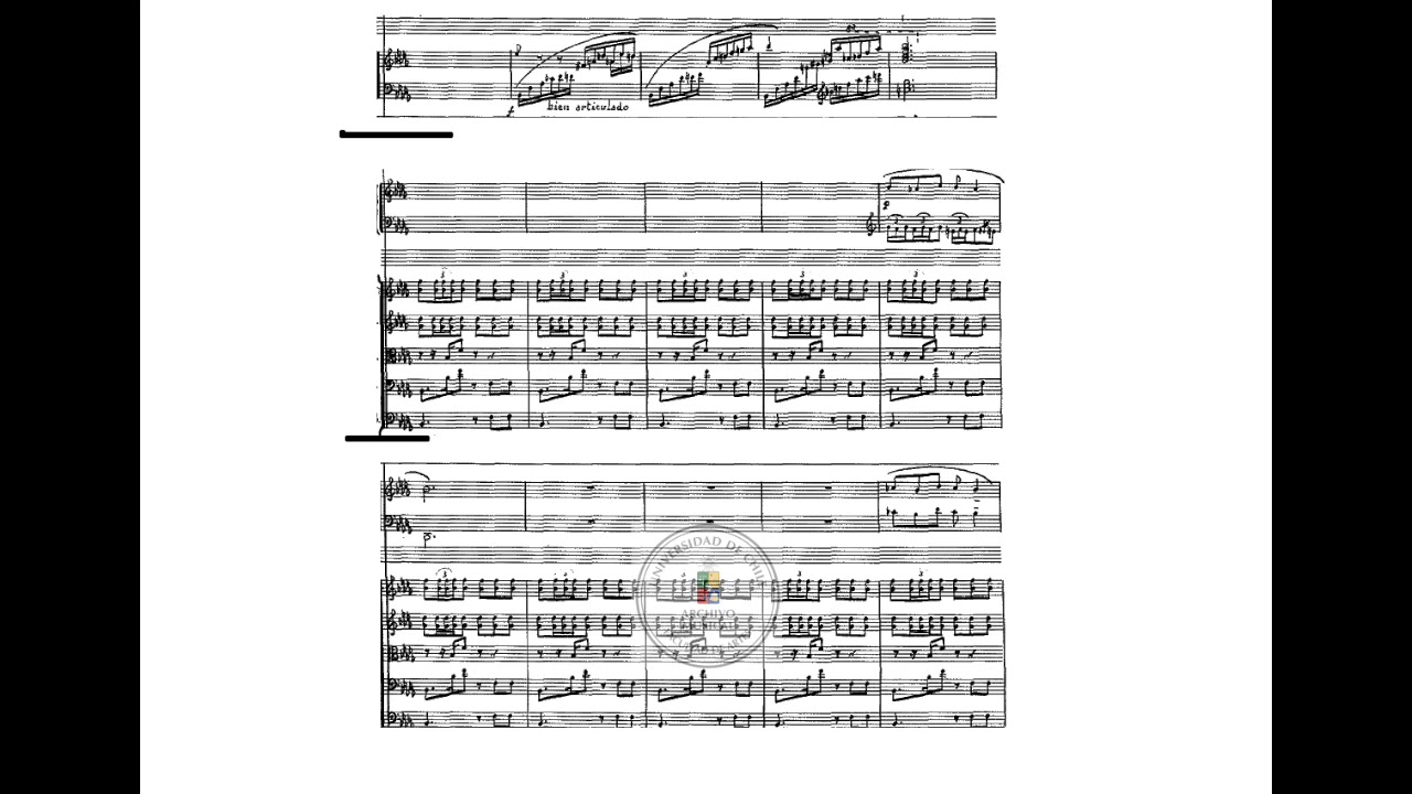Alfonso Letelier - Symphonic Poem for Piano and Orchestra 