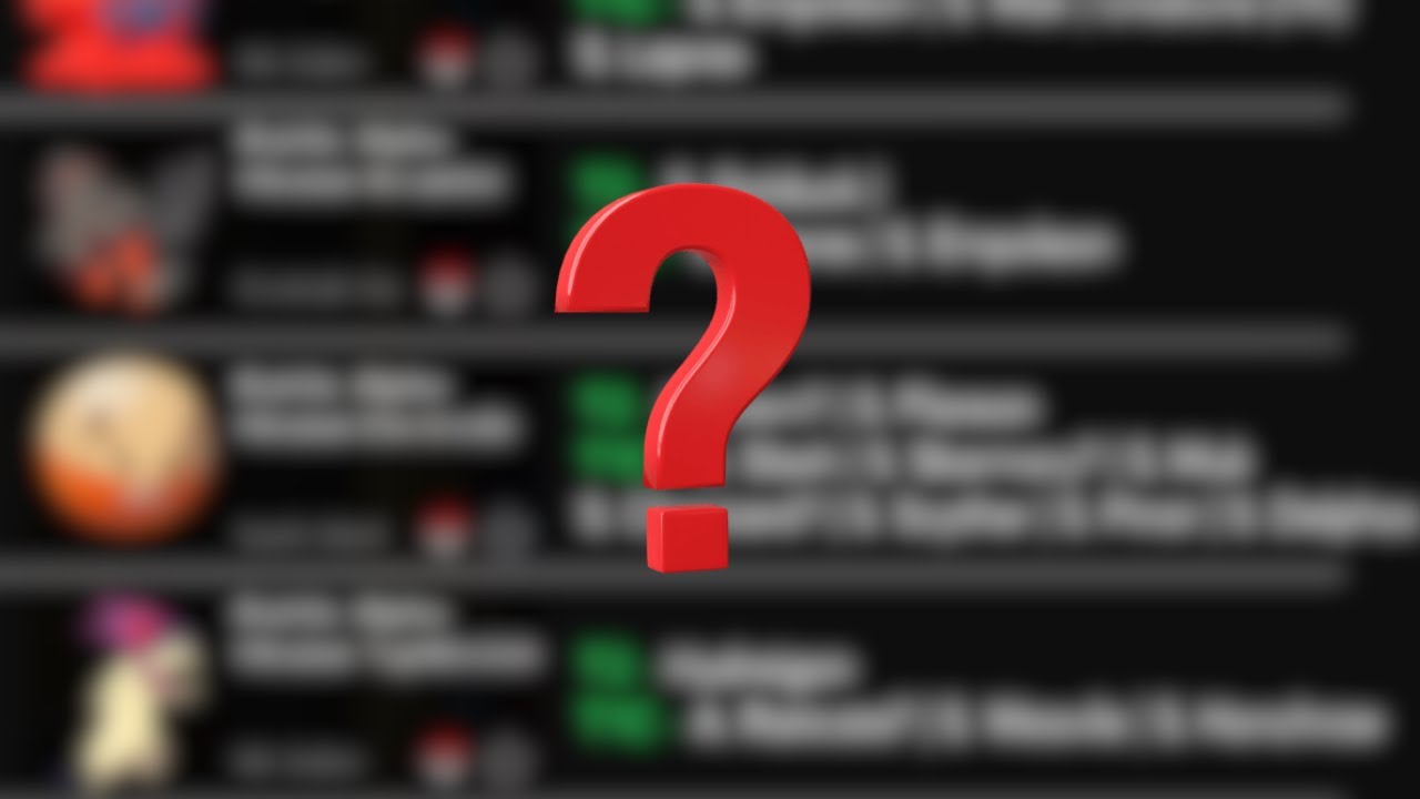 TIER LIST DOS OTTDS ACESSIVEIS PARA MYSTERY DUNGEONS! - REACT @Andrezao_Pxg