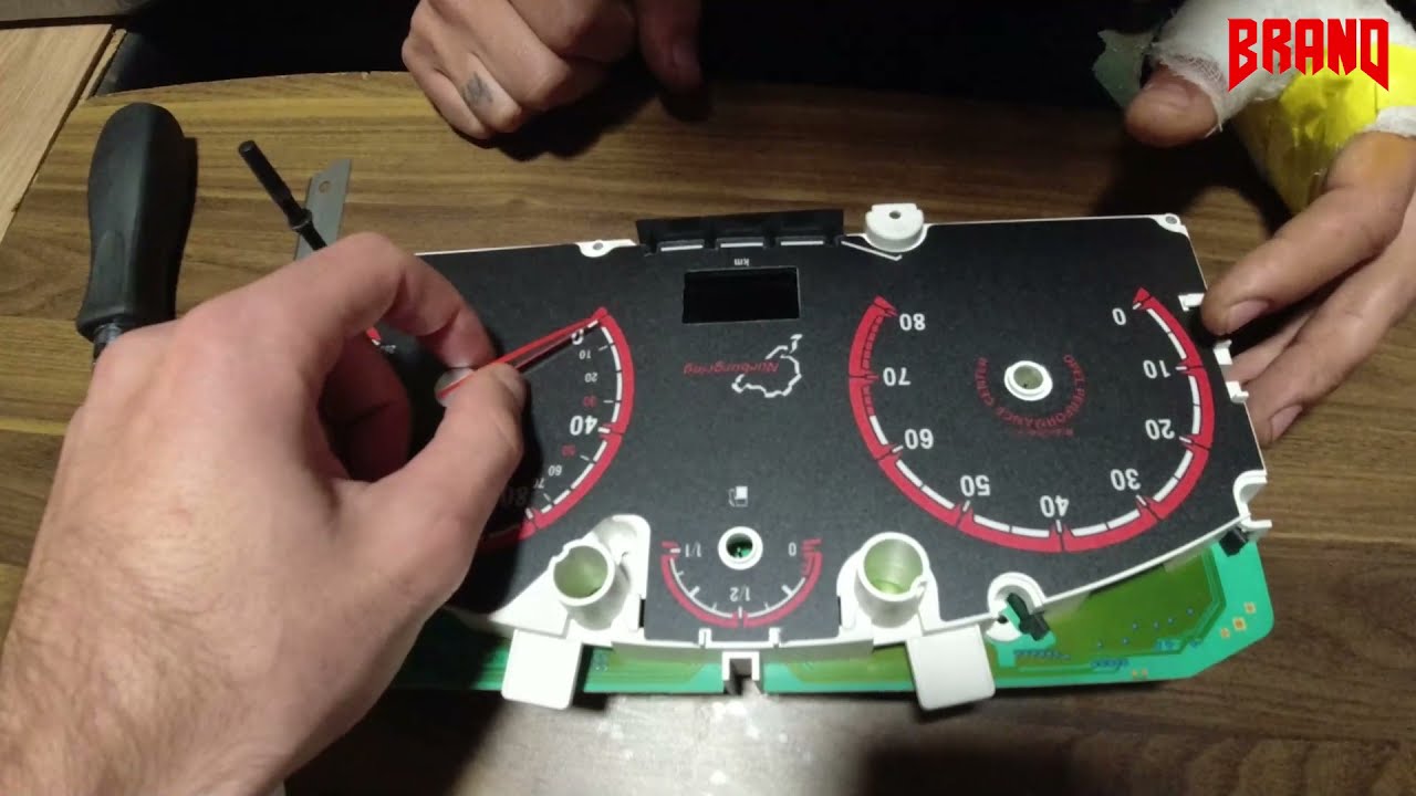 Opel Astra H - OPC Kadran Gösterge Değişimi #Opel #OPC #Kadran