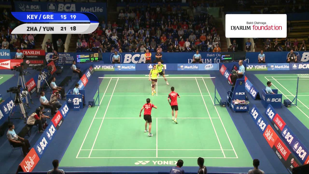 Zhang Nan / Zhao Yunlei (CHINA) VS Kevin Sanjaya S. / Greysia Polii (INDONESIA)
