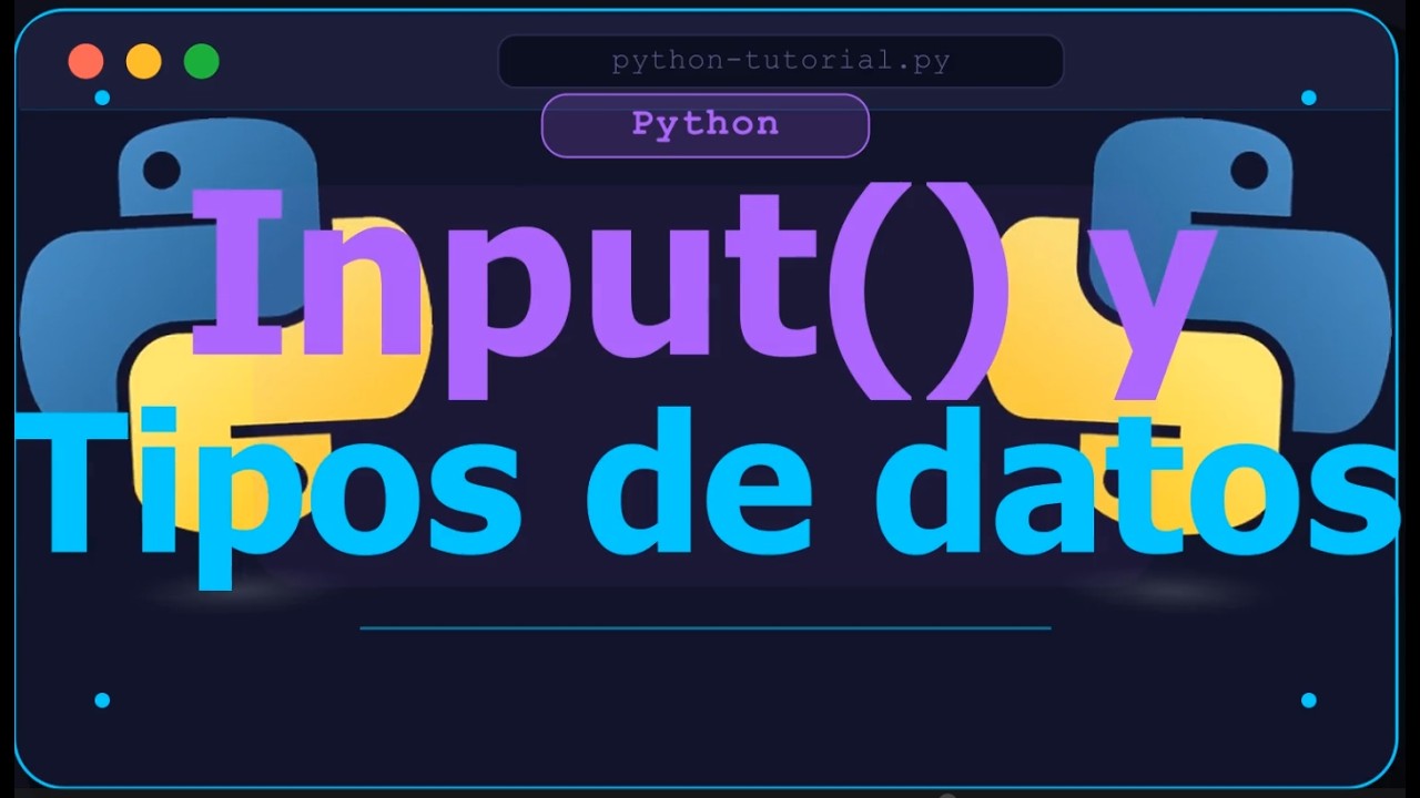 Python - Tipos de Datos y Funcion Input() | NeuralJules