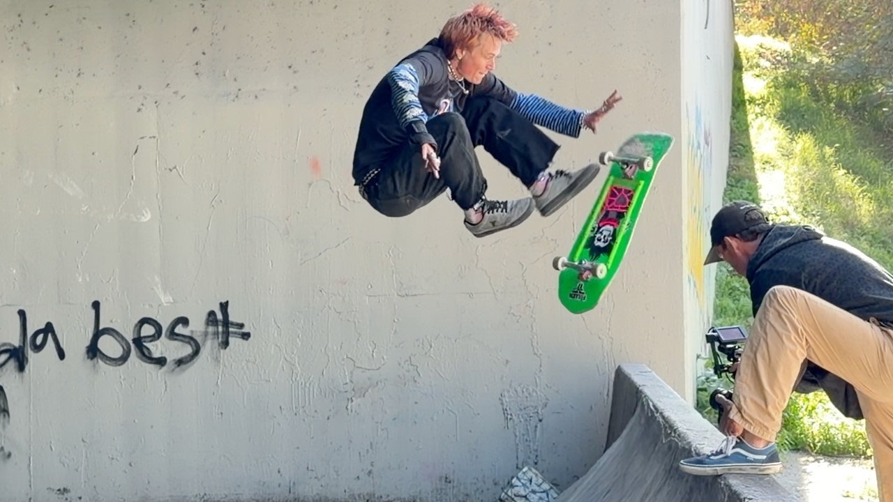 He Really Stepped Up His Skating