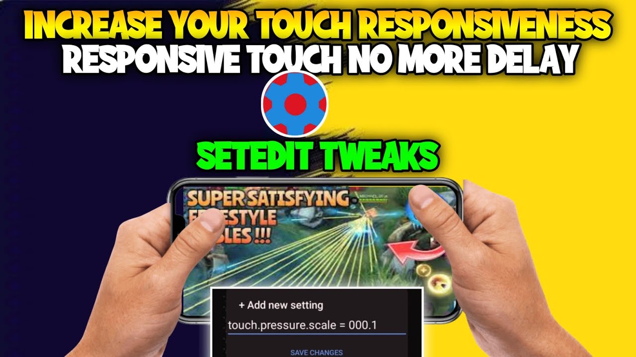 Как исправить задержку сенсора на Android | Улучшение отклика сенсора с помощью Setedit Tweaks