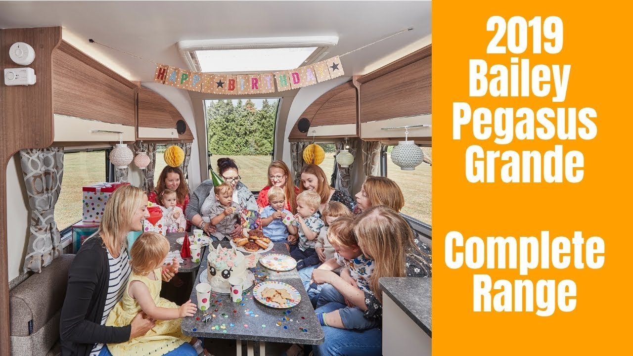2019 Bailey Pegasus Grande - THE COMPLETE RANGE - Turin Palermo Bologna Messina Brindisi Rimini