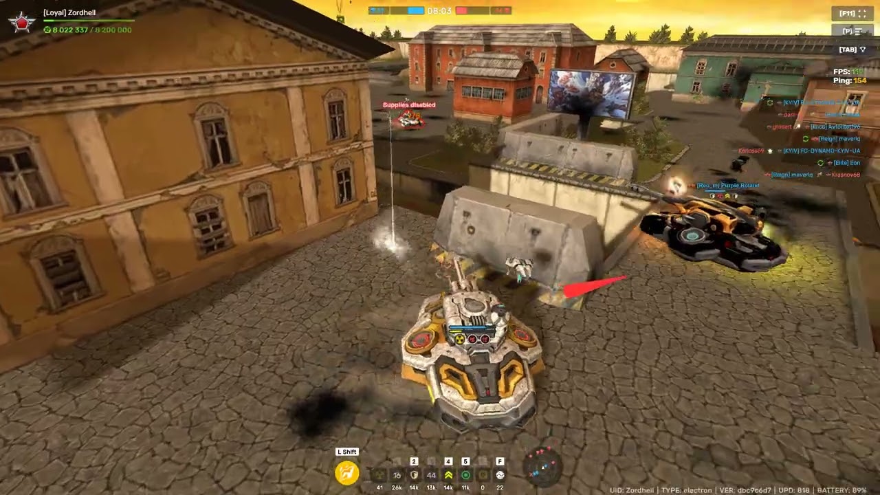 Railgun EMP Gameplay #9 | EMP Series | Tanki Online