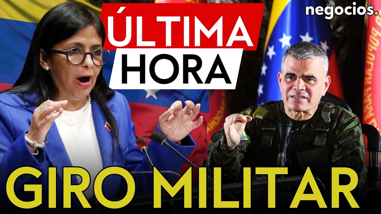 ÚLTIMA HORA| GIRO MILITAR EN VENEZUELA: Delcy Rodríguez releva al jefe del ejército Vladímir Padrino