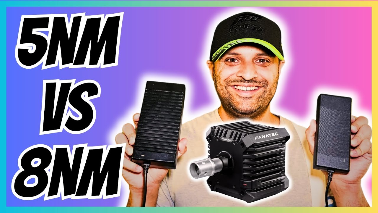 5Nm vs 8Nm Boost Kit Comparison: What's the difference? Forza Horizon 5 | Fanatec CSL