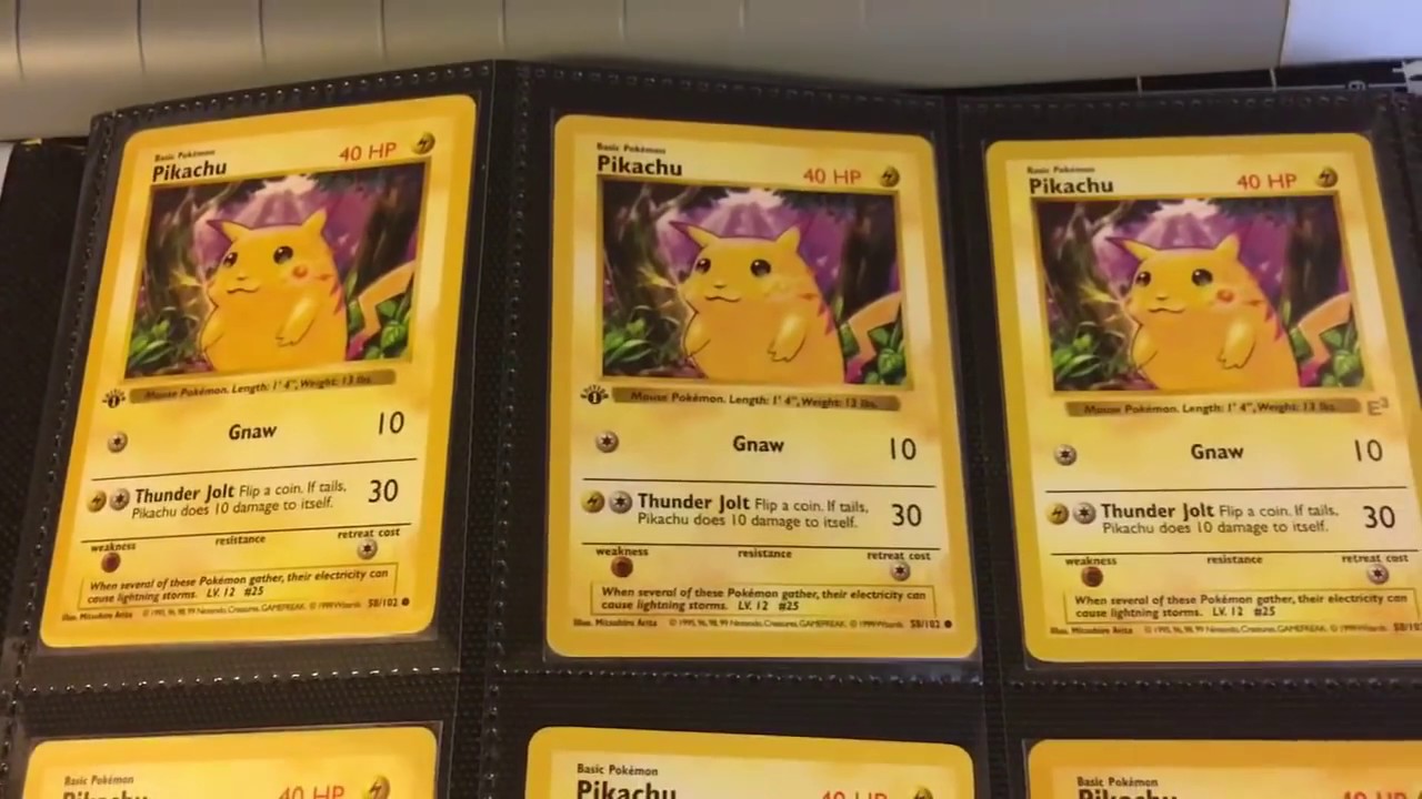 smpratte - Binder Collection 1999-2009 #25-47 Pikachu