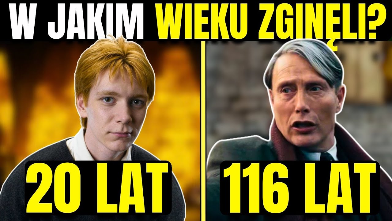 W Jakim WIEKU ZGINĘLI Bohaterowie Harry’ego Pottera? 😱 #harrypotter