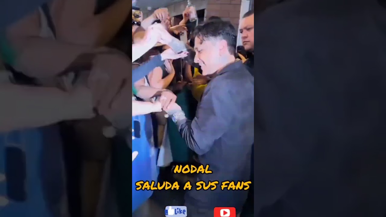 CRISTIAN NODAL SALUDA A SUS FANS #cristiannodal #nodal #angelaaguilar #pepeaguilar #famosos #panama