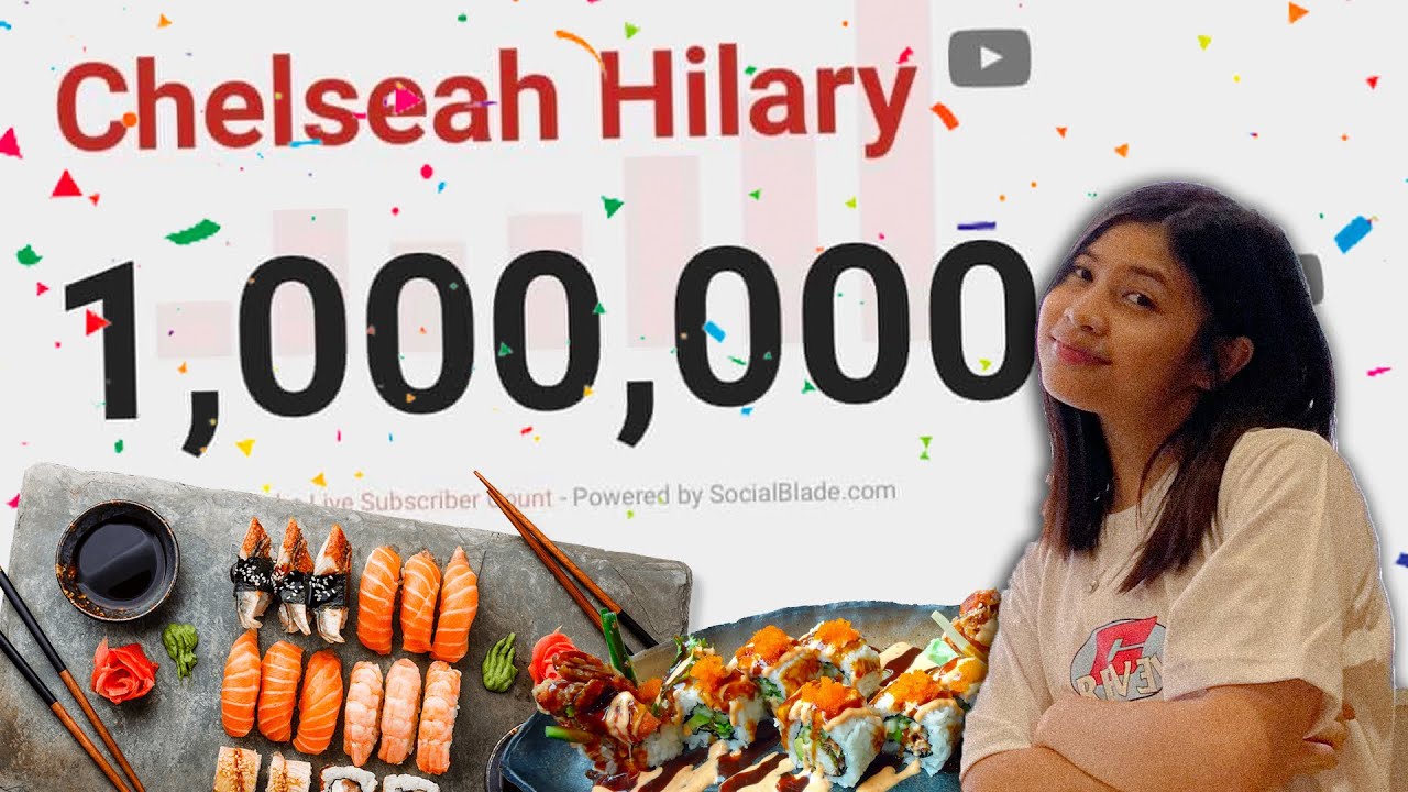 I JUST HIT 1M SUBS!!! | Chelseah Hilary