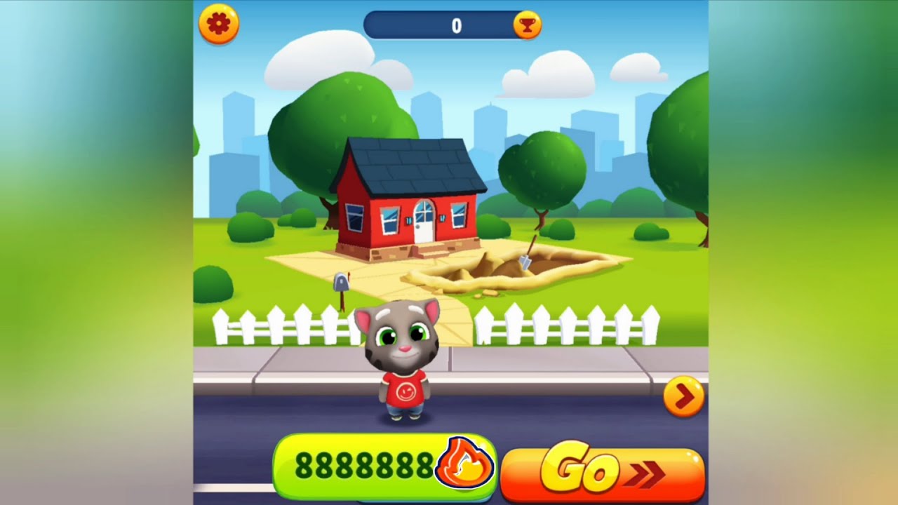 Talking Tom Gold Run Android Gameplay - Talking Gom Gold Run New Update
