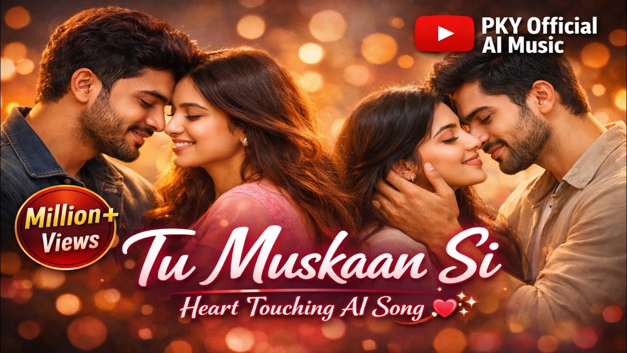 Tu Muskaan Si ❤️ | Heart Touching AI Song | Romantic Love Song 2026 | New Bollywood Hindi Song 2026|