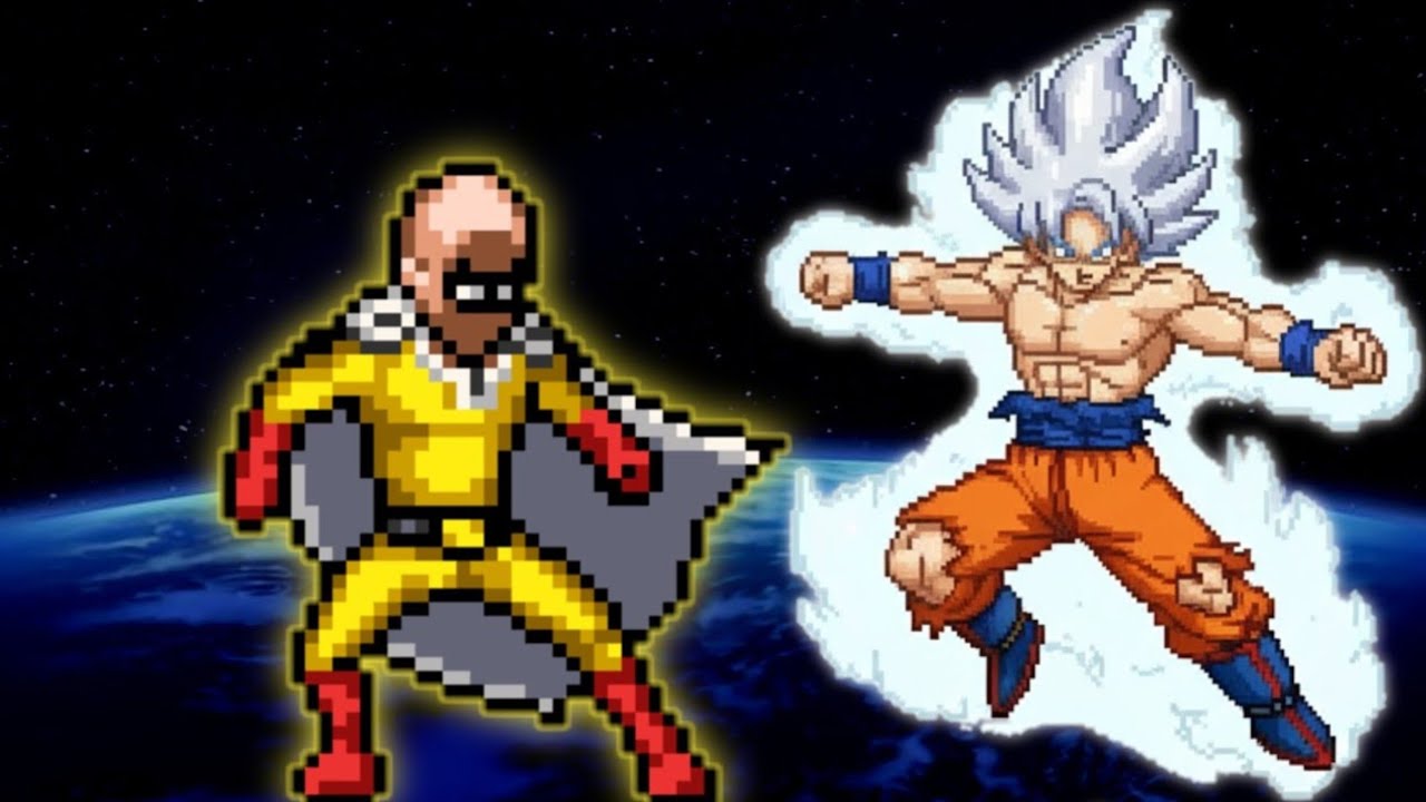 Ultimate Saitama OP VS Son Goku DBS V7 TP OP(AF) in Jump Force Mugen