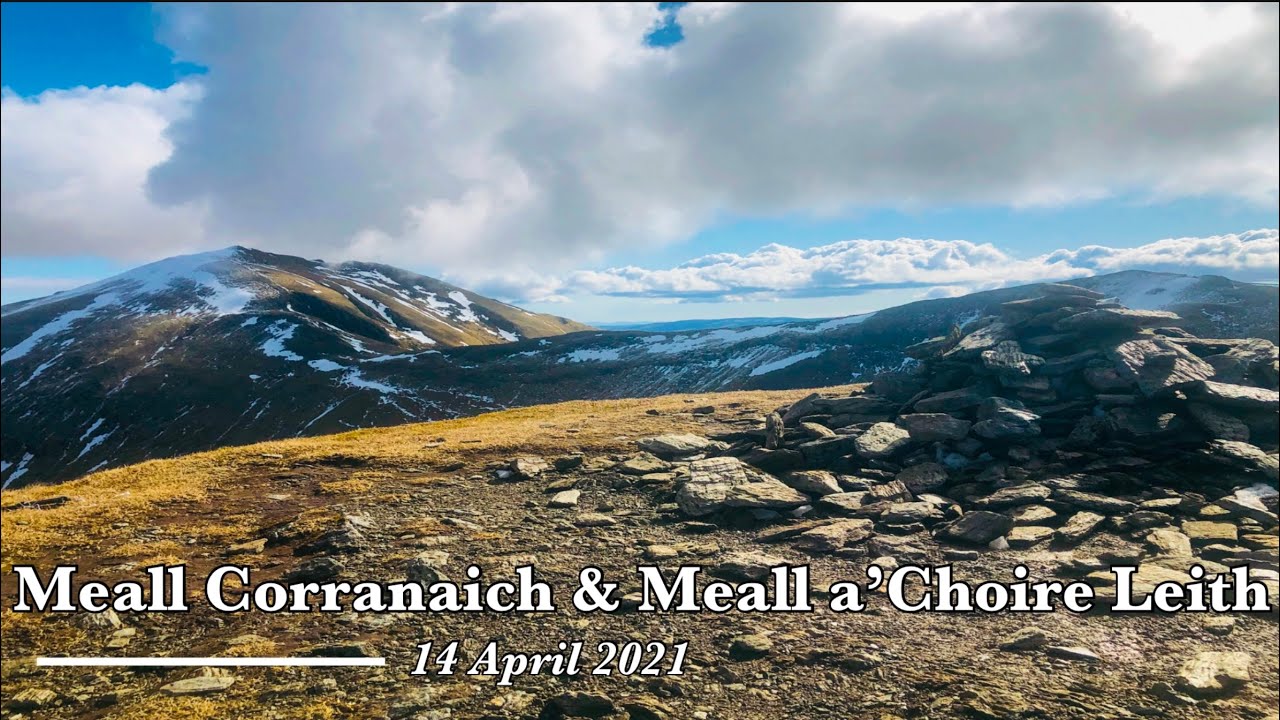 Meall Corranaich and Meall a’Choire Leith - 2 of the Lawers range