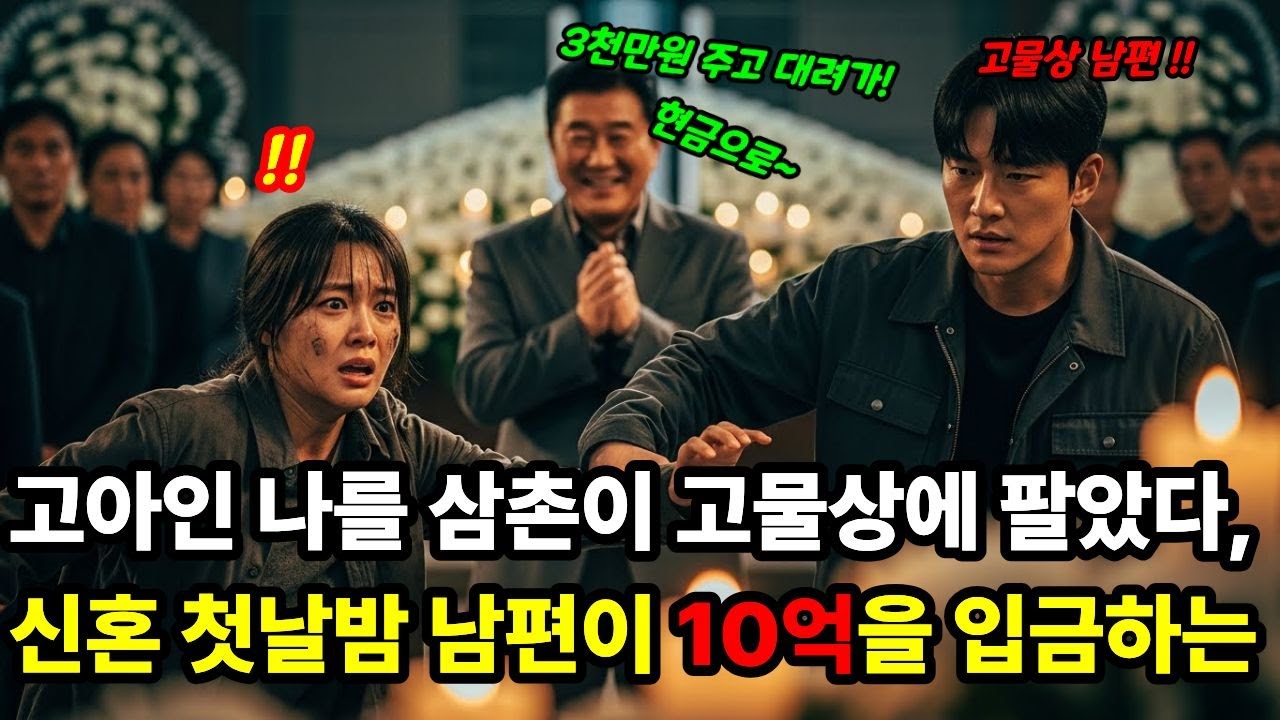 고아인 나를 개같이 패던 삼촌이 고물상에 팔았는데, 신혼 첫날밤 남편은 10억을 입금하는데...ㅣ노후사연ㅣ감동사연ㅣ사연라디오ㅣ오디오북ㅣ고부갈등ㅣ부모자식ㅣ감동사연ㅣ오디오북ㅣ시니어사연