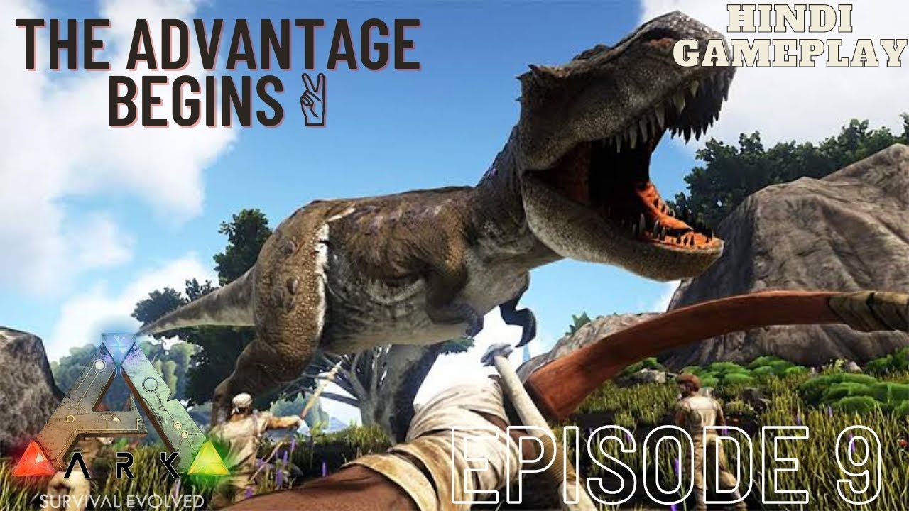 Ark Survival Evolved Mobile:- THE ADVENTURE BEGINS😱| Ep 9 |