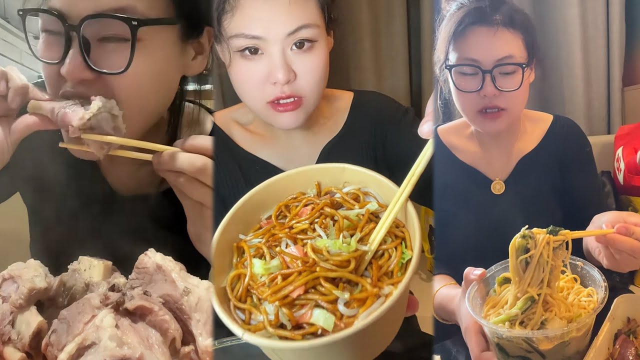 EATING SO MUCH WITH HOT FOOD CHALLENGE, ASMR & MUKBANG WITH SOUND #ah11asmr #food #asmr #mukbang