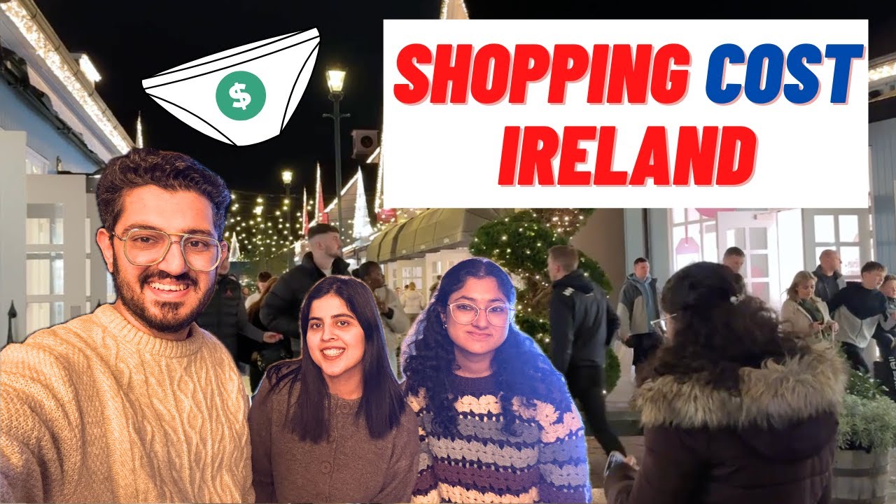 KILDARE VILLAGE SHOPPING VLOG DUBLIN | EURASIA INDIAN GROCERY SHOPPING IN IRELAND @aatiyaineurope