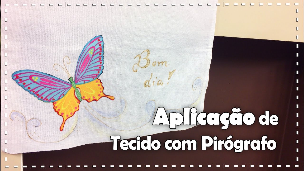 PATCH APLIQUE COM PIROGRAFIA com Alessandra Palante - Programa Arte Brasil - 17/11/2016