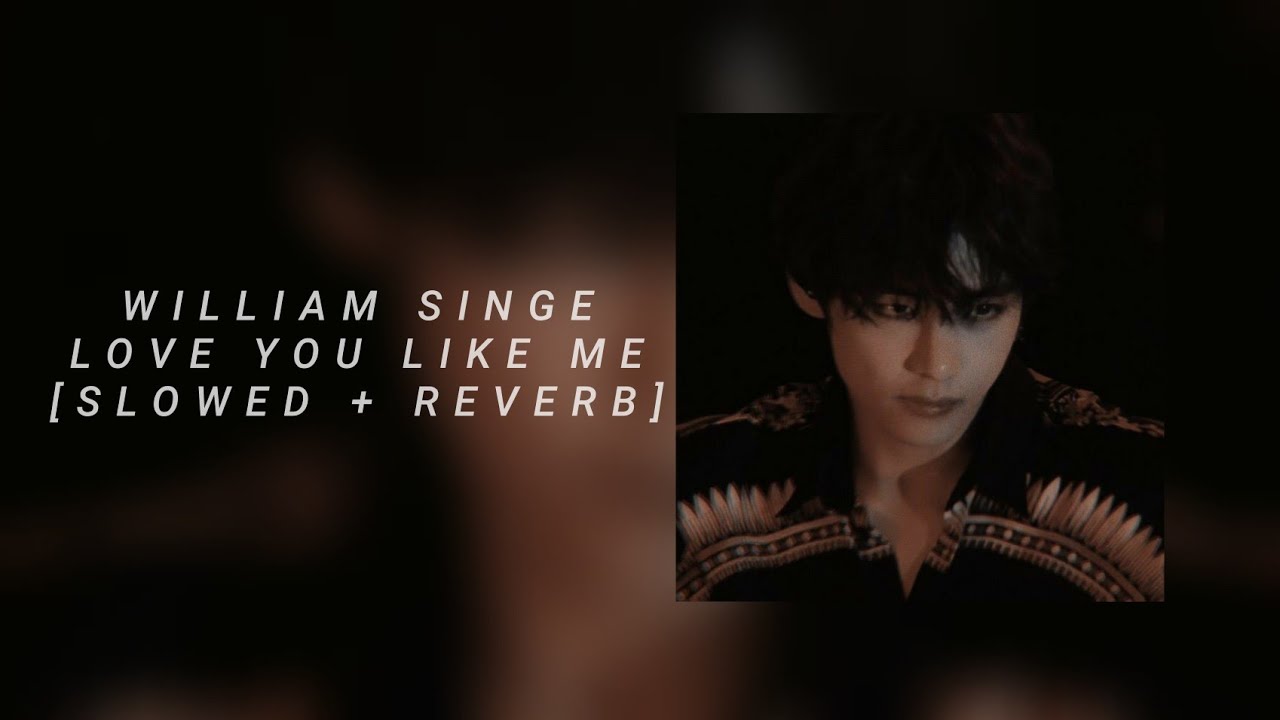 william singe - love you like me ( slowed + reverb)
