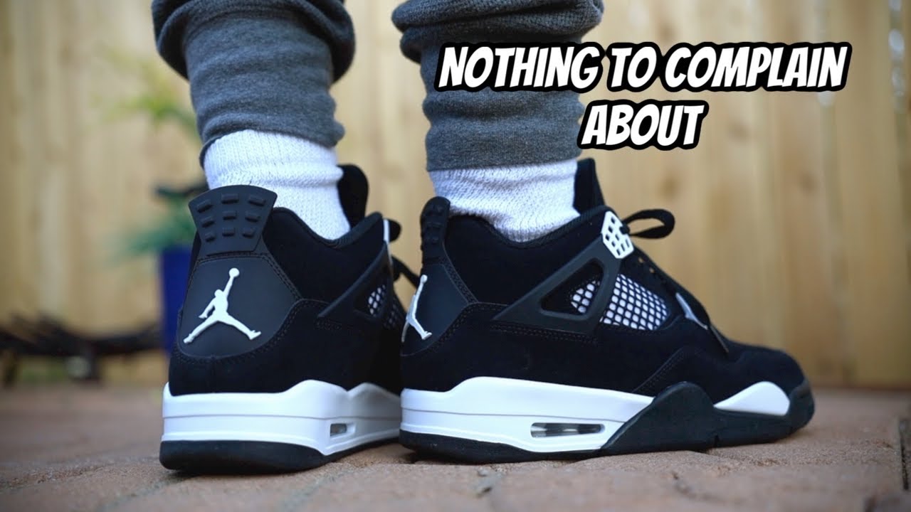 Air Jordan 4 White Thunder On Foot Review