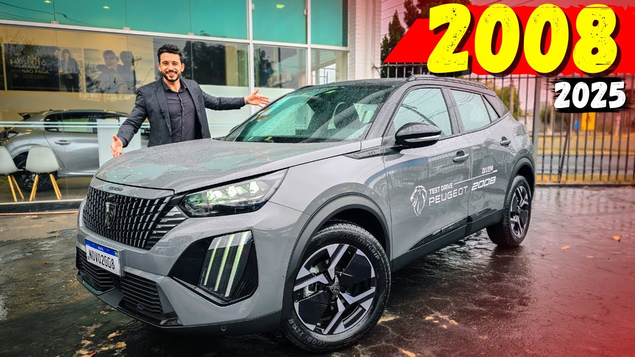 NOVO PEUGEOT 2008 agora vai dar trabalho para os concorrentes