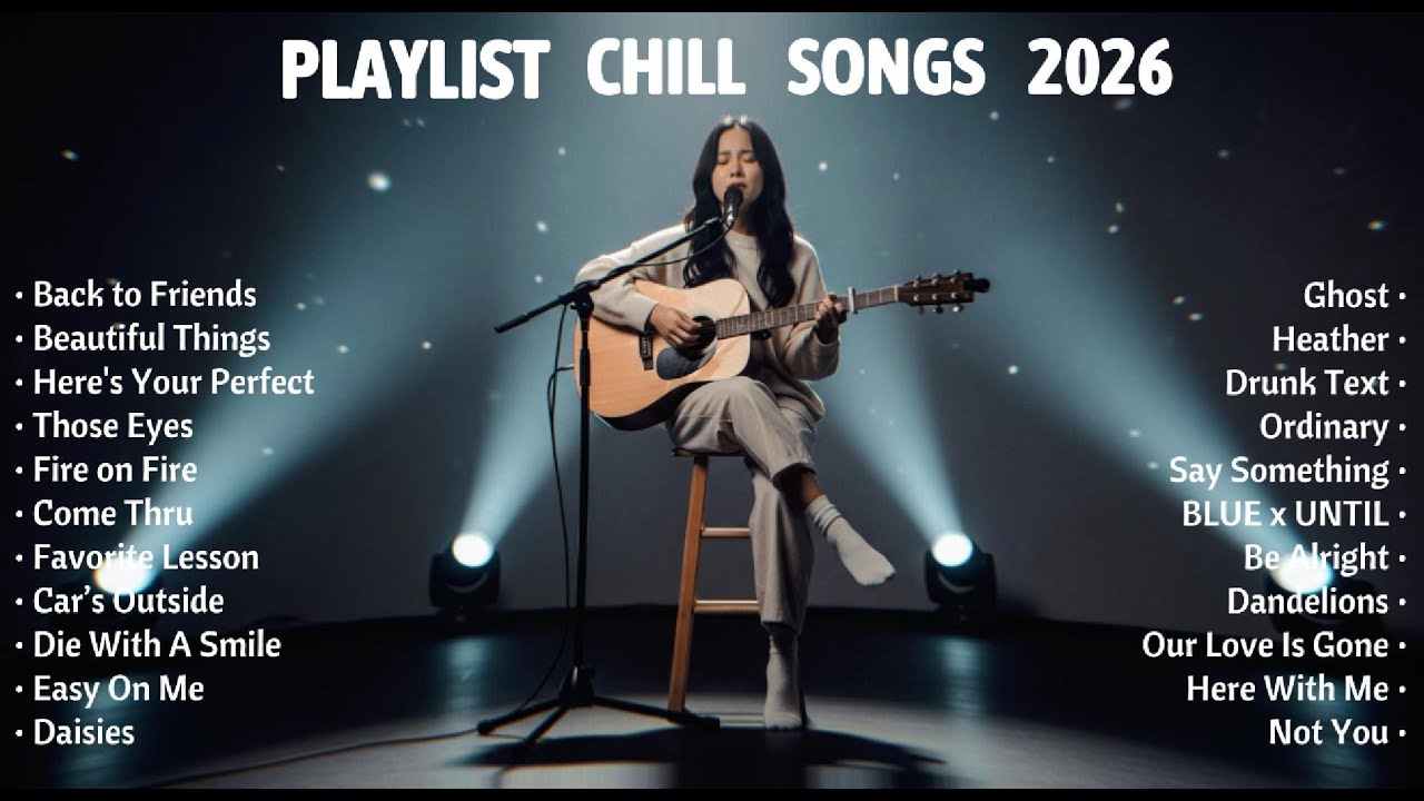 Chill Acoustic Love Playlist 2026 💞 | Soft TikTok Songs for Positive Vibes
