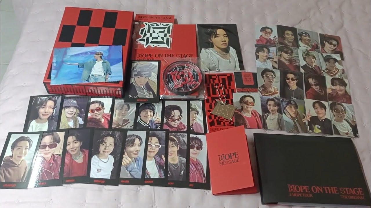 UNBOXING Hope on the stage digital code 
